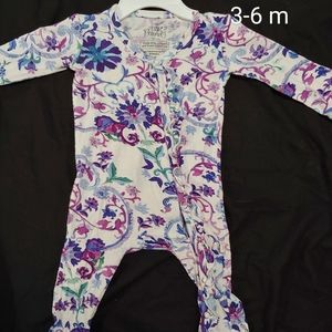 Posh Peanut Mandala one piece with bib